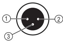 PIONEER BDP LX88 - Connecteur de sortie symétrique (apparaît sur le côté de l'ordinateur. équivalent à xlr-3-31) - 1