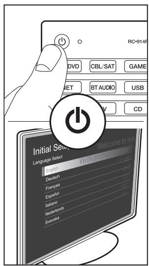 PIONEER SC-LX501 - Paso 7: Encendido y configuracion inicial - 2