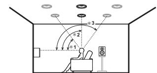 PIONEER SC-LX501 - Ceiling speakers - 1