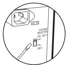 PIONEER SC-LX501 - Power Cord Hookup - 1