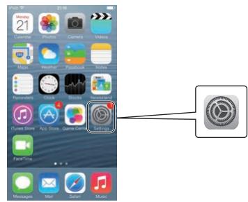 PIONEER VSX 830 - C: réglage de ce récepteur à l'aide d'un appareil ios (ios version 7.1 ou ultérieure) - 1