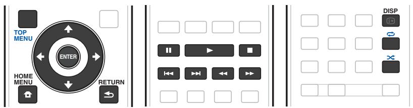 PIONEER VSX 830 - Commandes de lecture de base - 1