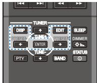 PIONEER VSX531 - Saving station presets - 2