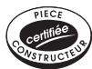 DE DIETRICH DTE1111B - GENUINE REPLACEMENT PARTS - 1