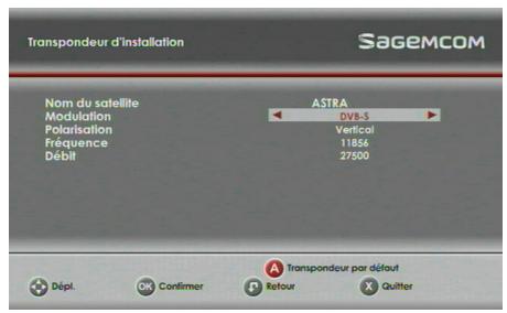 SAGEM DS87 HD - Installation réseau - 1