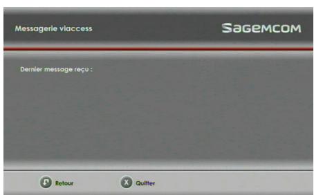 SAGEM DS87HD - Messagerie viaccess - 1