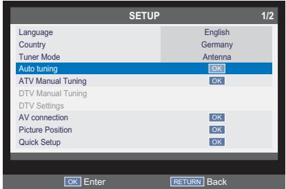 TOSHIBA 32S1655EV - Tuner Mode - Antenna - 6
