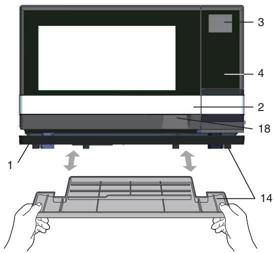 SHARP AX 1100 IN - GERÄTESCHAUBILD - 1