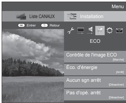 SHARP LC-32CFG6022E - Réglages de l'économie d'énergie - 1