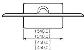 SHARP LC-32CFG6022E - Schémas dimensionnels - 5