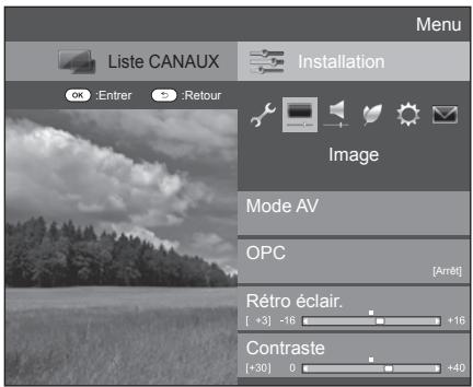 SHARP LC-32CFG6022E - Réglages de l'image - 1
