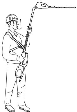 HUSQVARNA 536LIHE3 - Safety instructions while working - 3