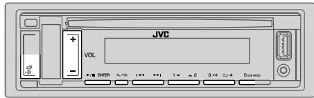 JVC KD-X341 BT - Start playback - 5