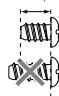 JVC KD-X310BT - When installing without the mounting sleeve - 3