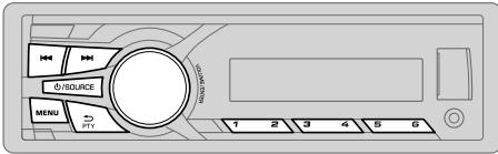 JVC KD-X310BT - Change the playback speed of the Audiobook - 1