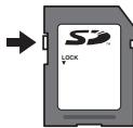 OLYMPUS STYLUS TG-860 - Commutateur de protection d'écriture de carte sd/sdhc/sdxc - 1