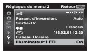 OLYMPUS STYLUS TG-860 - Appuyez sur la touche MENU. - 4