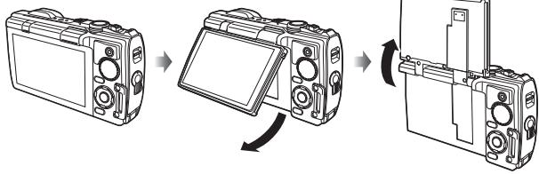 OLYMPUS TG 860 - Utilisation de I'ecran - 1