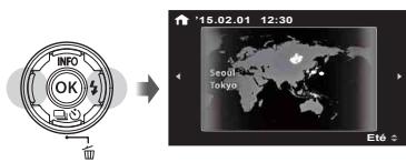 OLYMPUS TG 860 - Mise sous tension de l'appareil photo et réglages initiaux - 5