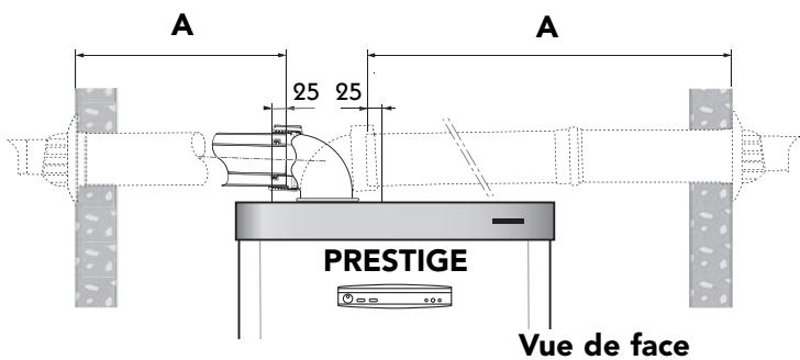FRISQUET PRESTIGE CONDENSATION V 25 KW - B) sortie droite ou gauche - 6