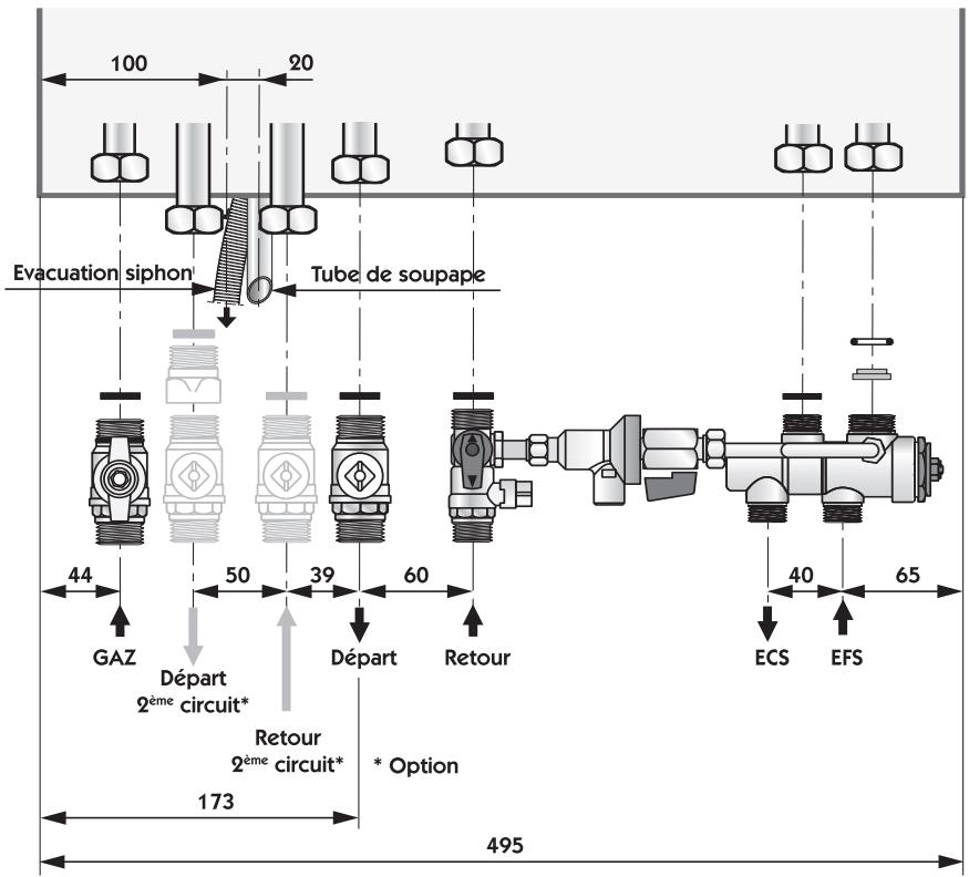 FRISQUET PRESTIGE EVOLUTION CF 25 KW - SCELLEMENT DU TERMINAL POUR HYDROMOTRIX OU PRESTIGE - 9