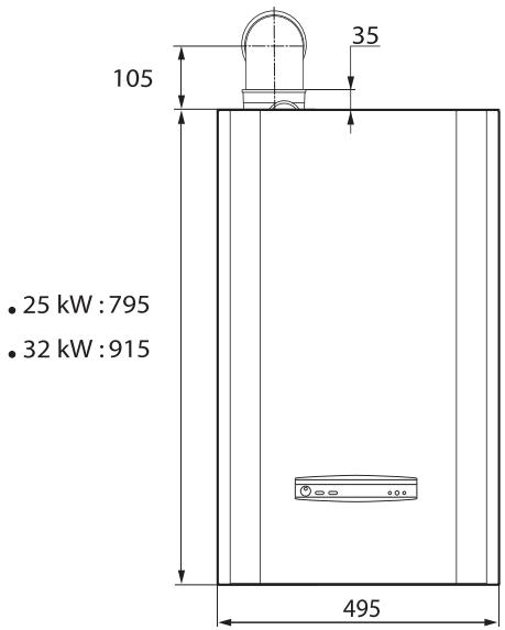 FRISQUET PRESTIGE EVOLUTION CF 25 KW - Tartre - 2