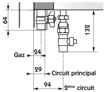 FRISQUET PRESTIGE EVOLUTION V 25 KW - Scellement du terminal pour hydromotrix ou prestige - 9