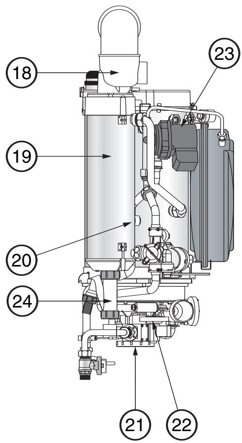 FRISQUET PRESTIGE EVOLUTION V 25 KW - - Courbes de pression disponible aux BORNES de la chaudiere - 4