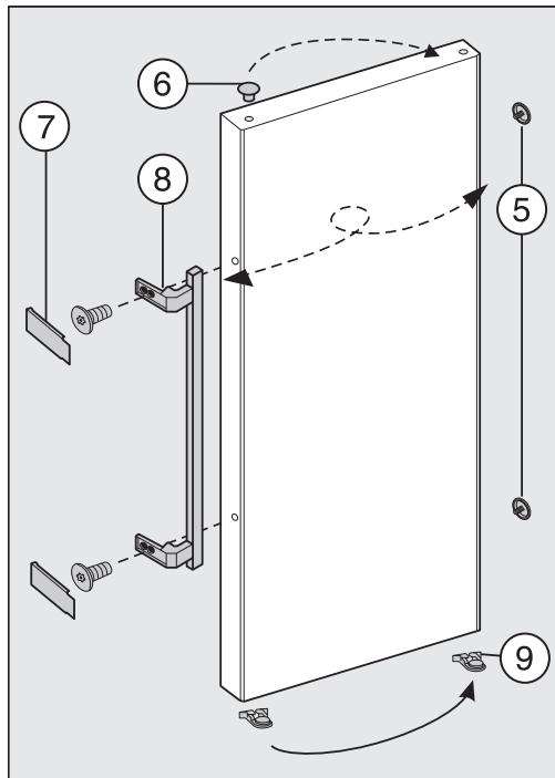 MIELE FN 28262 - Changing the handle over - 1