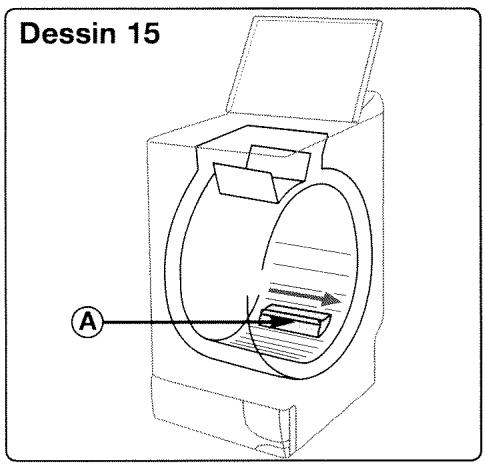 VEDETTE EG1082E - Nettoyage du "piège à objets - 2