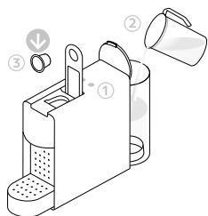 MAGIMIX ESSENZA MINI 11366 - Programming the Water Volume - 1