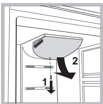 HOTPOINT 4D AAB/HA - Remplacement de l'ampoule déclairage - 1