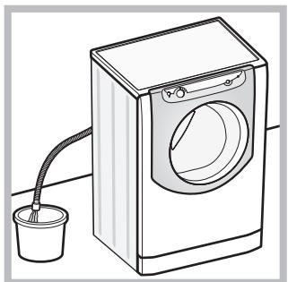 HOTPOINT AQD1170D69 - Ouverture manuelle de la porte-hublot - 1