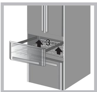 HOTPOINT E4D AABC - Prateleira oculta* - 2