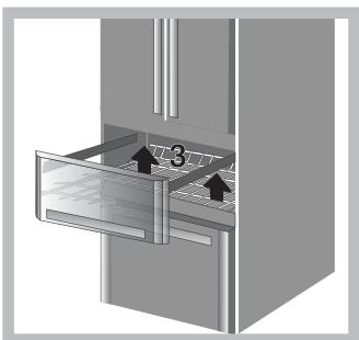 HOTPOINT E4D AAWC - Clayette cachée* - 2