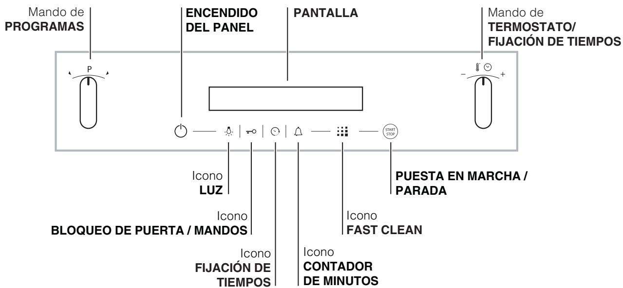 HOTPOINT FKQ 89E P HA K - Panel de control - 1