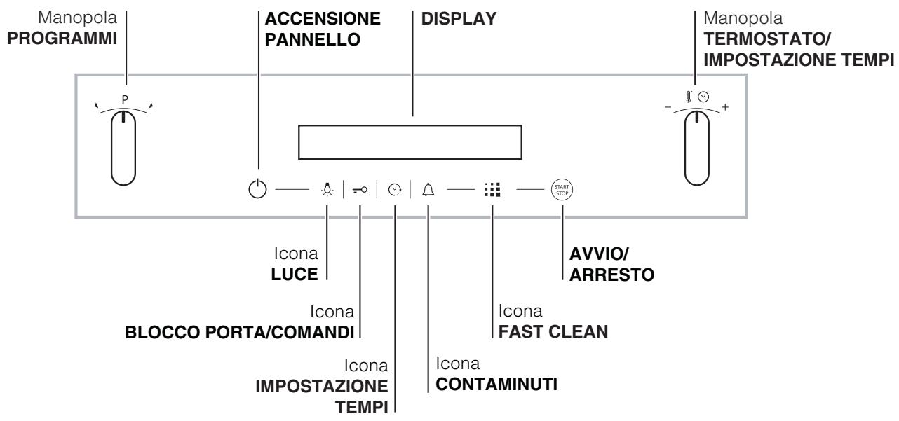 HOTPOINT FKQ 89E P HA K - Pannello di controllo - 1