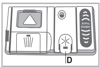 HOTPOINT LFD 11M121 CX EU - Het glansmiddel toevoegen - 1