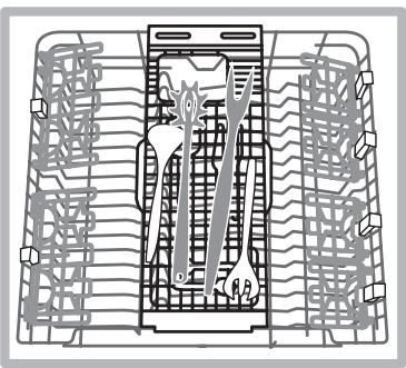 HOTPOINT LFD 11M121 CX EU - Bandeja para cubiertos* - 1