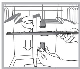 HOTPOINT LFD 11M121 CX EU - Limpiar los rociadores - 1