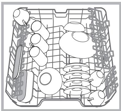 HOTPOINT LFD 11M121 CX EU - Upper rack - 1