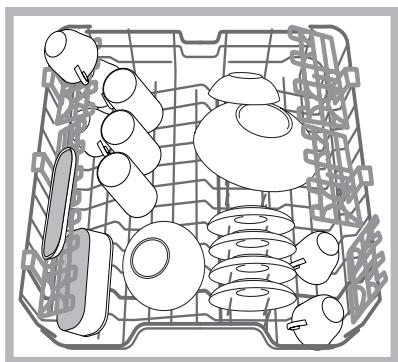 HOTPOINT LFD 11M121 CX EU - Cesto superior - 1