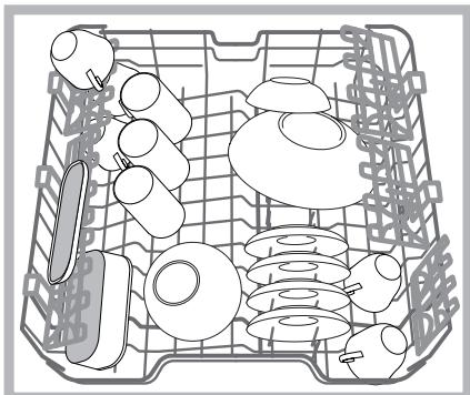 HOTPOINT LFD 11M121 CX EU - Cesto superiore - 1