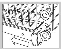 HOTPOINT LFF8M132X - Régler la hauteur du panier supérieur - 1