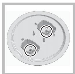 HOTPOINT PC640X/HA - Cambio de los picos en el quemador Triple corona - 2