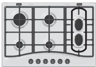 HOTPOINT PC640X/HA - Practical Advice on Using the Half Fish-Kettle Burner * - 2