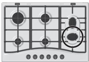 HOTPOINT PC640X/HA - Practical Advice on Using the Half Fish-Kettle Burner * - 4