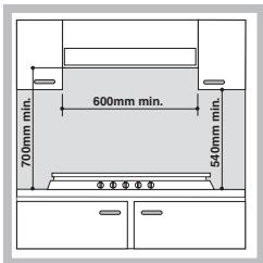 HOTPOINT TD 640 S ICE - Fitting the appliance - 1