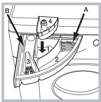 HOTPOINT WMD 942K - Detergent dispenser drawer - 1