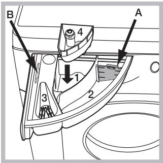 HOTPOINT WMD 942K - Contenor de detergentes - 1